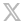 X